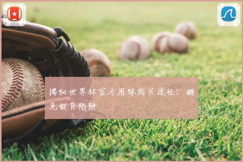 揭秘世界杯官方用球购买途径:避免假货陷阱