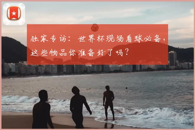 独家专访:世界杯现场看球必备,这些物品你准备好了吗?