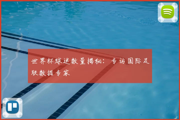 世界杯球迷数量揭秘:专访国际足联数据专家